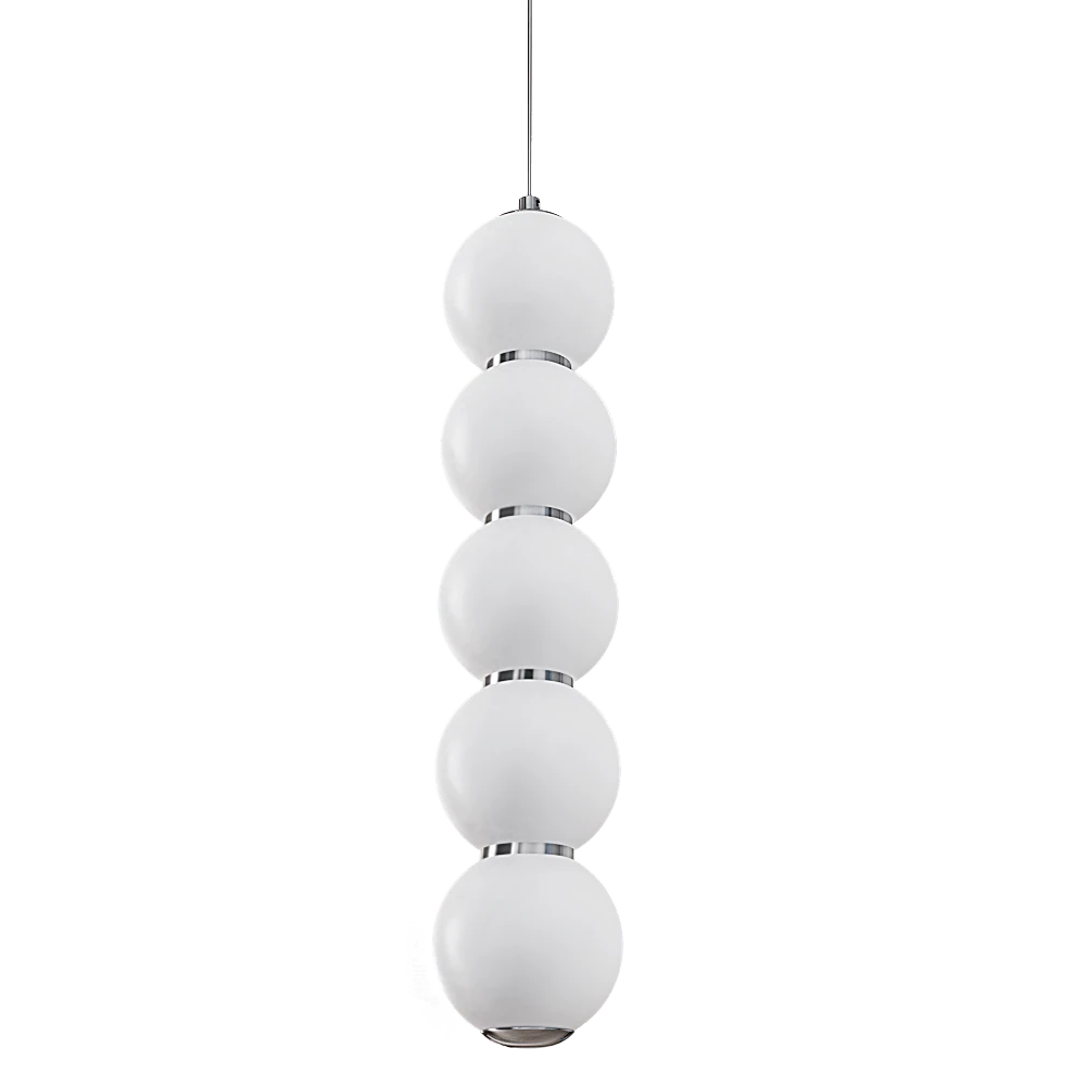 Pendant Lamp CRYSTAL LUX Desi SP5 ChromeWhite