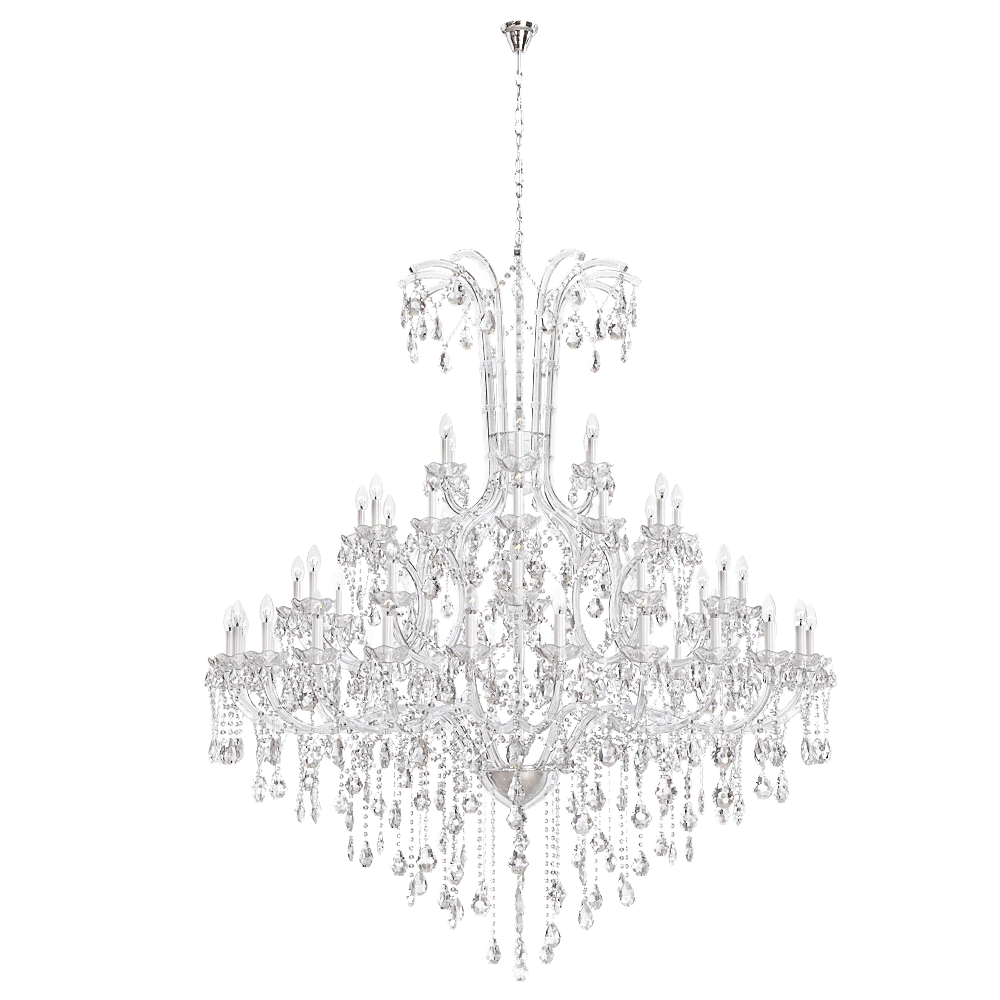 Pendant chandelier CRYSTAL LUX Diva SP60 Chrome