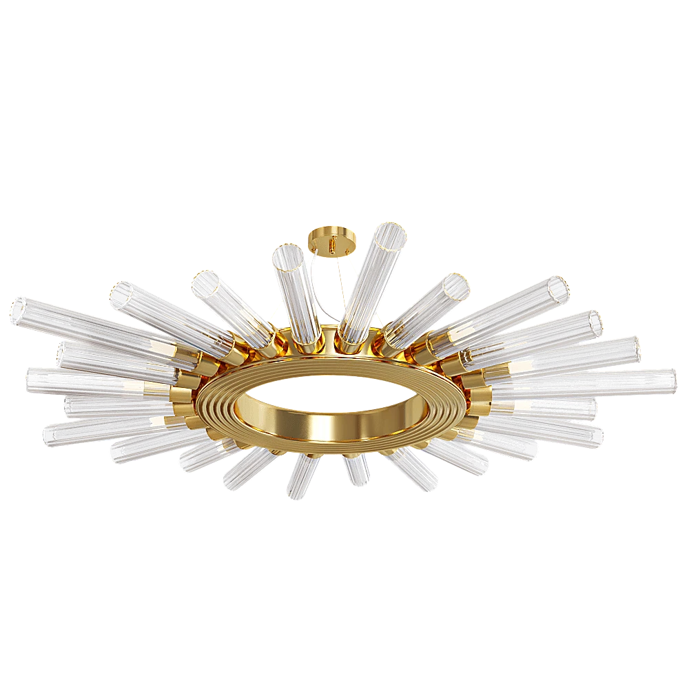 Ceiling Lamp CRYSTAL LUX Fair SP12 gold D800