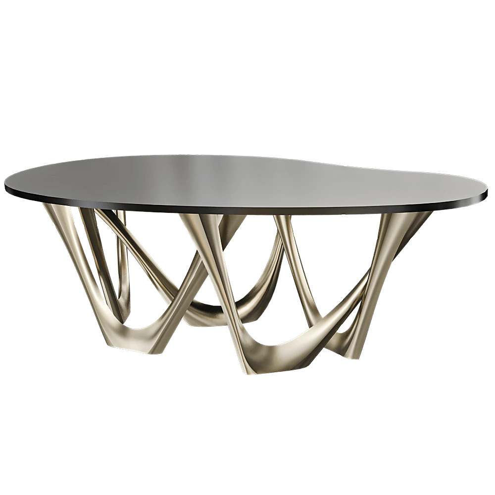 Table Zieta G-Table Steel Base with Steel Top