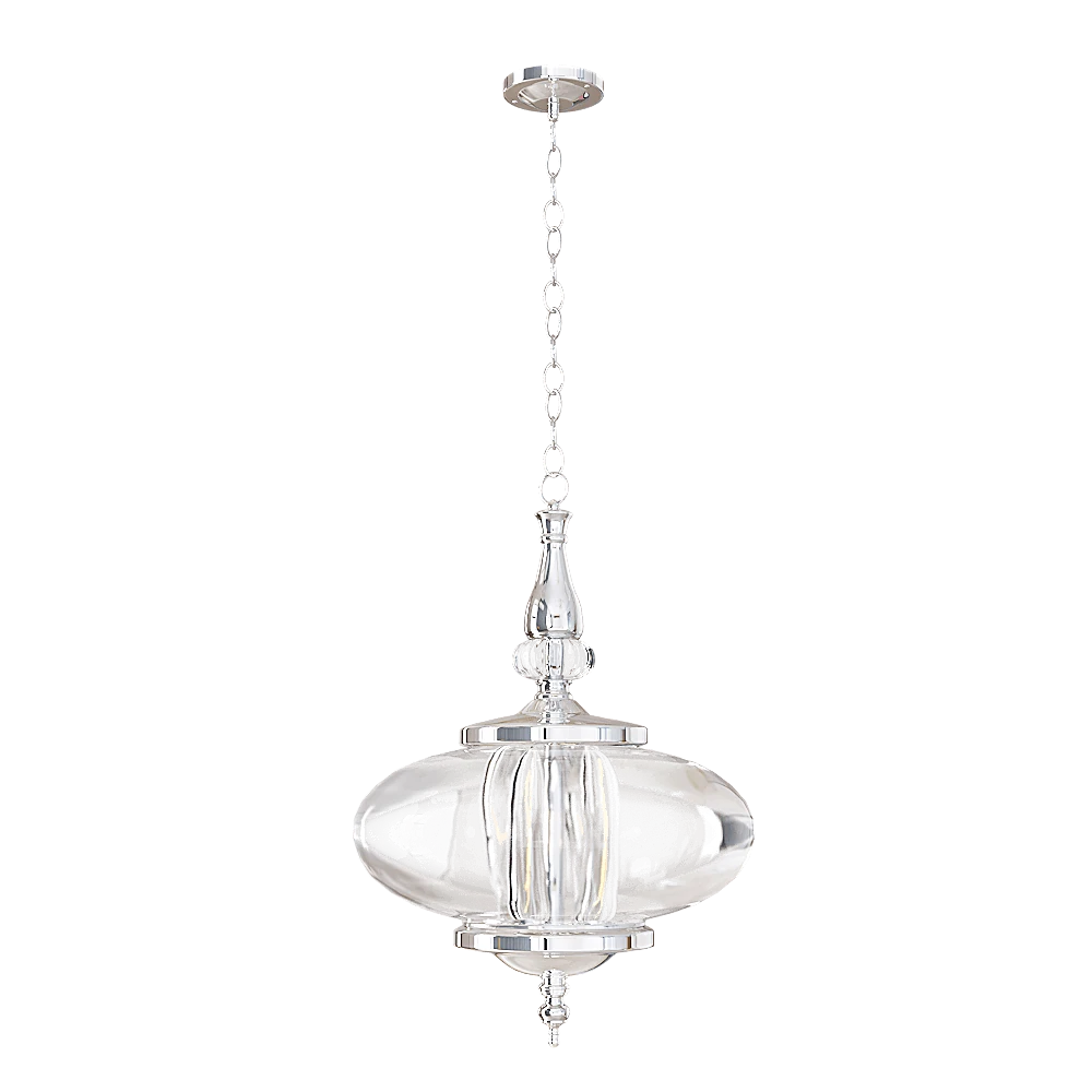 Pendant Lamp CRYSTAL LUX Miel SP4 Chrome