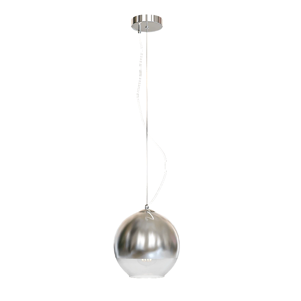 Pendant Lamp CRYSTAL LUX Woody SP1 D200 chrome