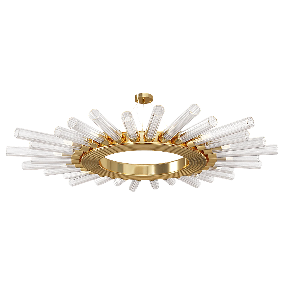 Pendant Lamp CRYSTAL LUX Fair SP15 D1000 gold