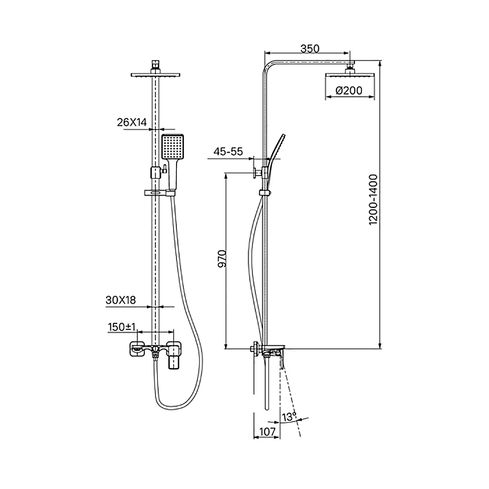 Shower System Iddis BILSB1Fi06 (3)