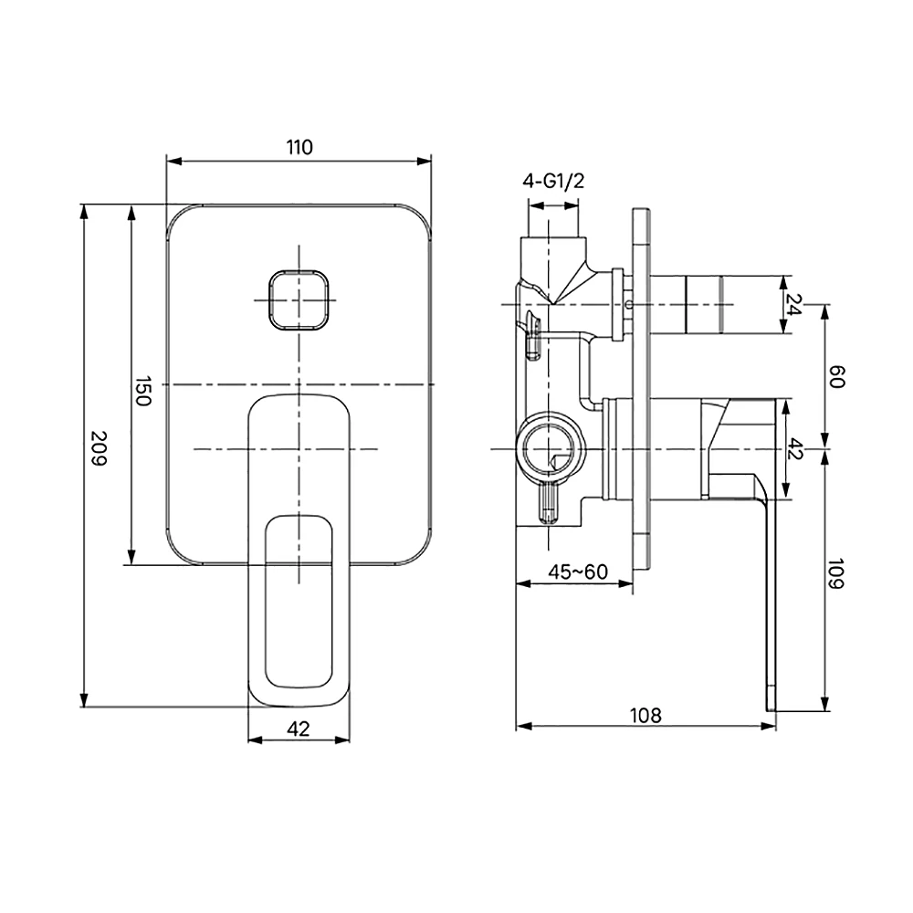 Built-in mixer Iddis SLIBL00i67 (3)