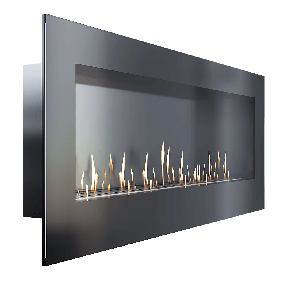 Wall-mounted bio fireplace SappFire Mercury Stemalit 1500