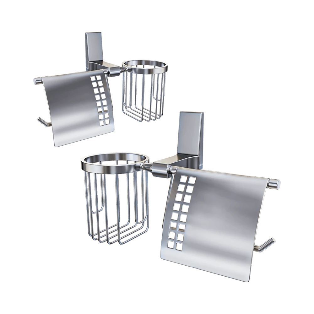 Toilet paper and freshener holder WasserKRAFT Lopau K-6059