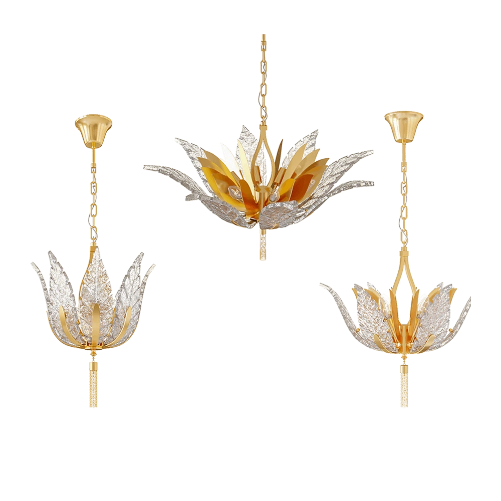 Chandelier Odeon Light Floweri 4838