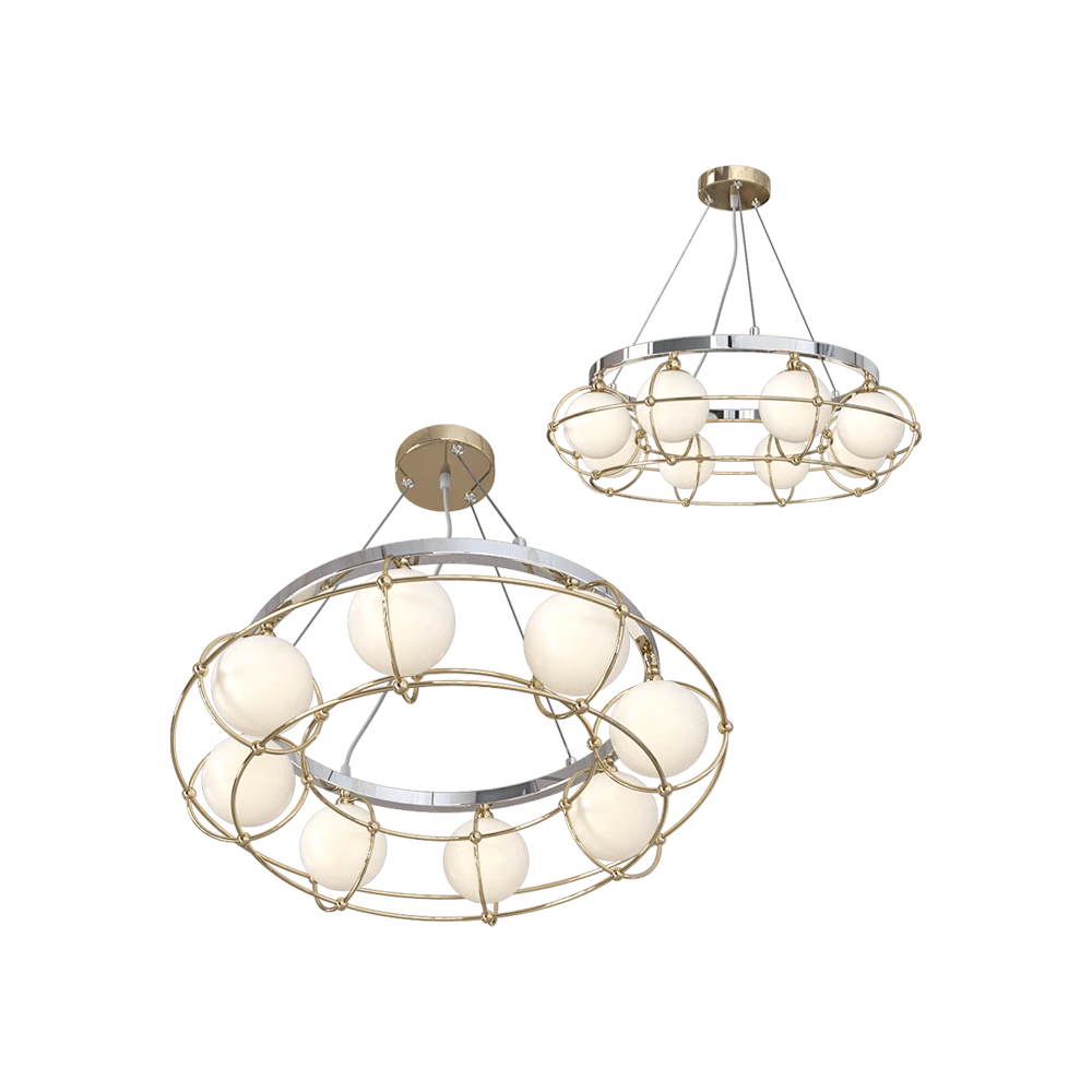 Chandelier Maytoni Carcass MOD312PL-08GCH