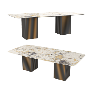 Dining table Verdi, Kronco - Download the 3D Model (30300 ...