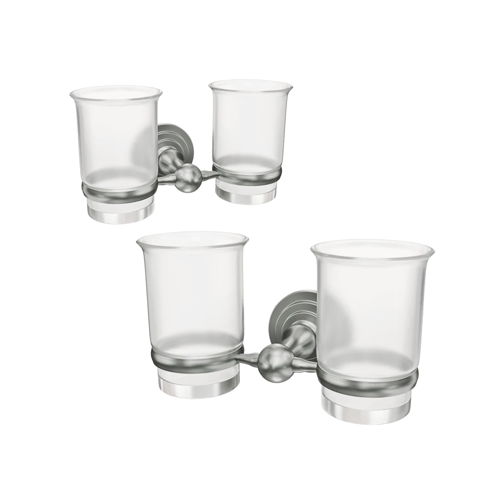 Double cup holder WasserKRAFT Ammer K-7028D