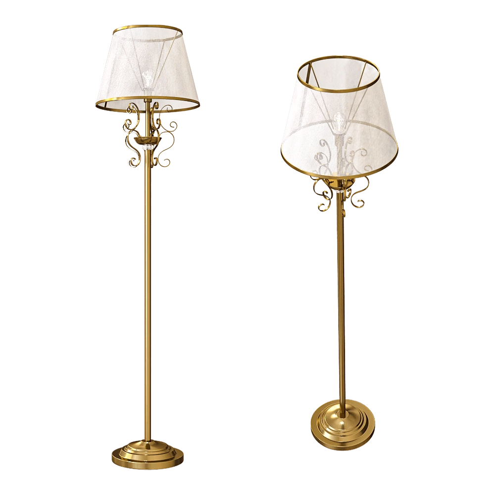 Floor lamp Freya Light Driana FR2405-FL-01-BZ