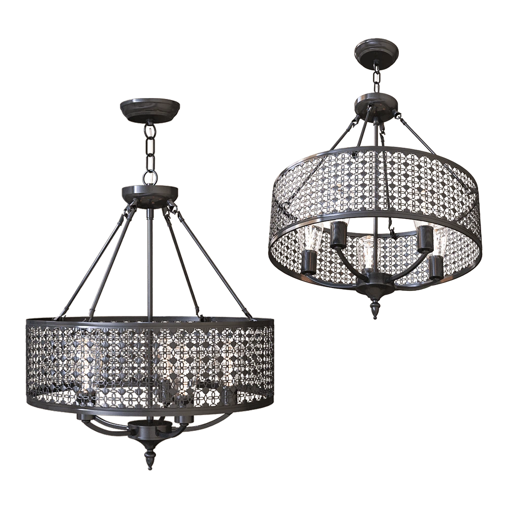 Chandelier Freya Light Conte FR4166-PL-05C-BL