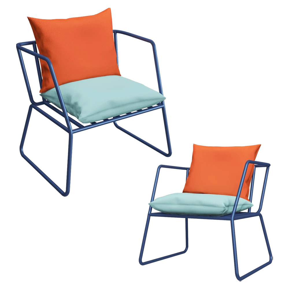 Armchair Woodi Furniture Bauhaus BHVS-KRSL-SN