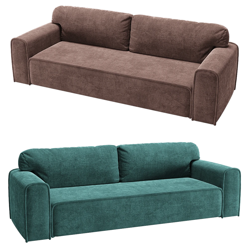 3-seater fixed sofa KULT Boni 13 00