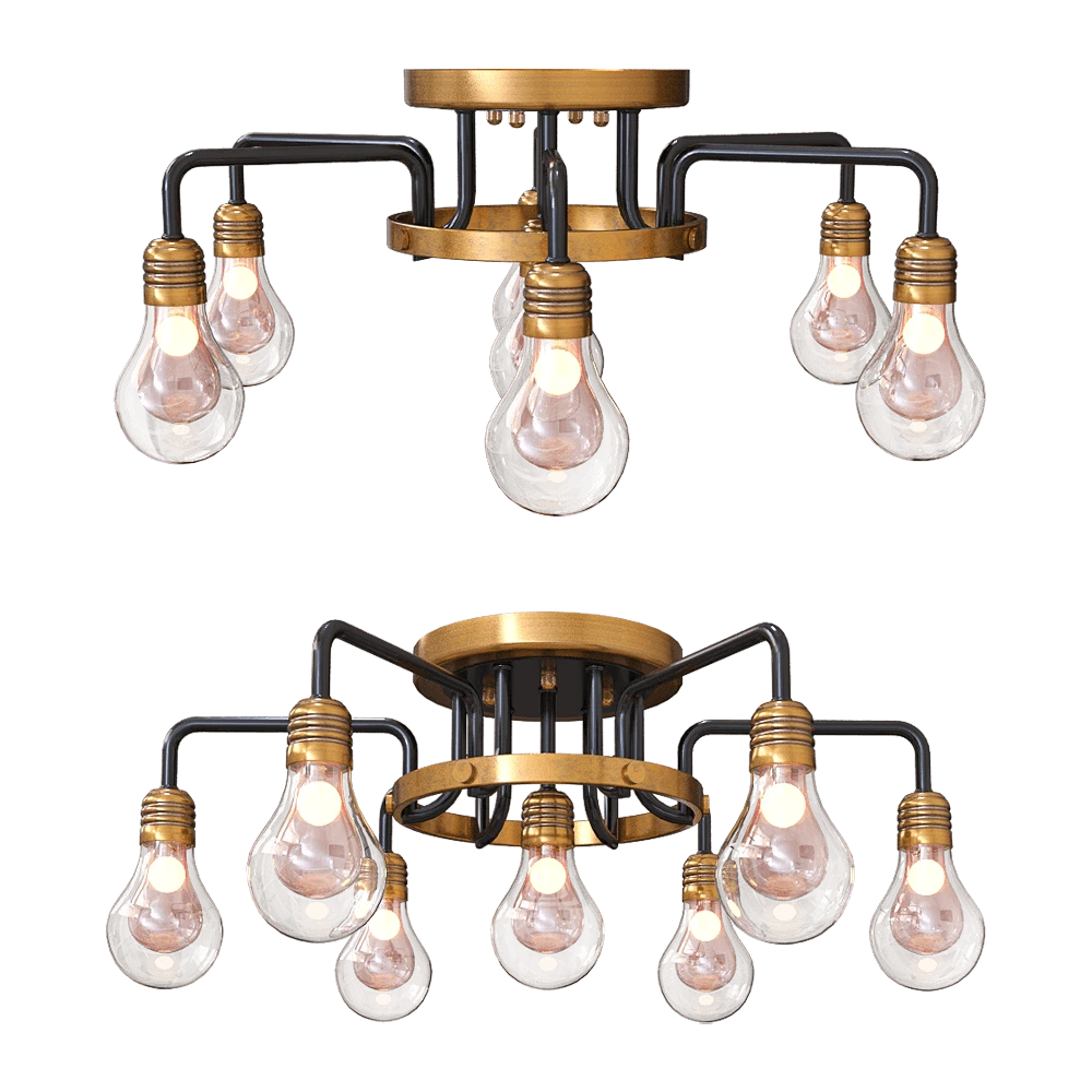 Chandelier Odeon Light Alonzo 3983/7C