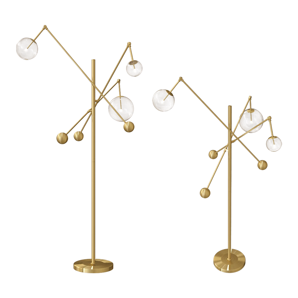 Floor lamp ZZOK Milosh Tendence 0693FL-3AB
