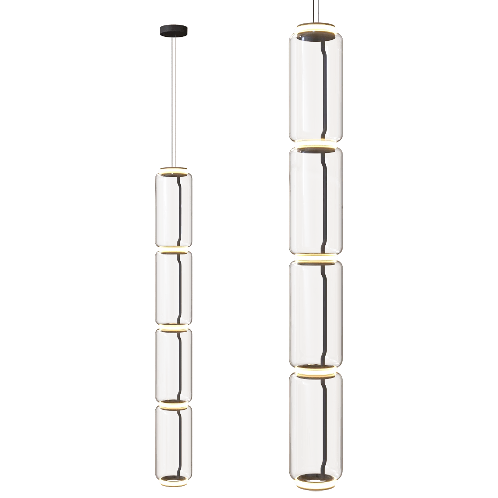 Pendant Lamp ZZOK Milosh tendence 0749PL/C-4BK