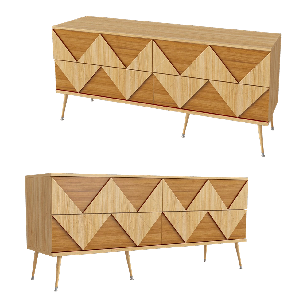 Chest of Drawers Woodi Furniture Granny Woo