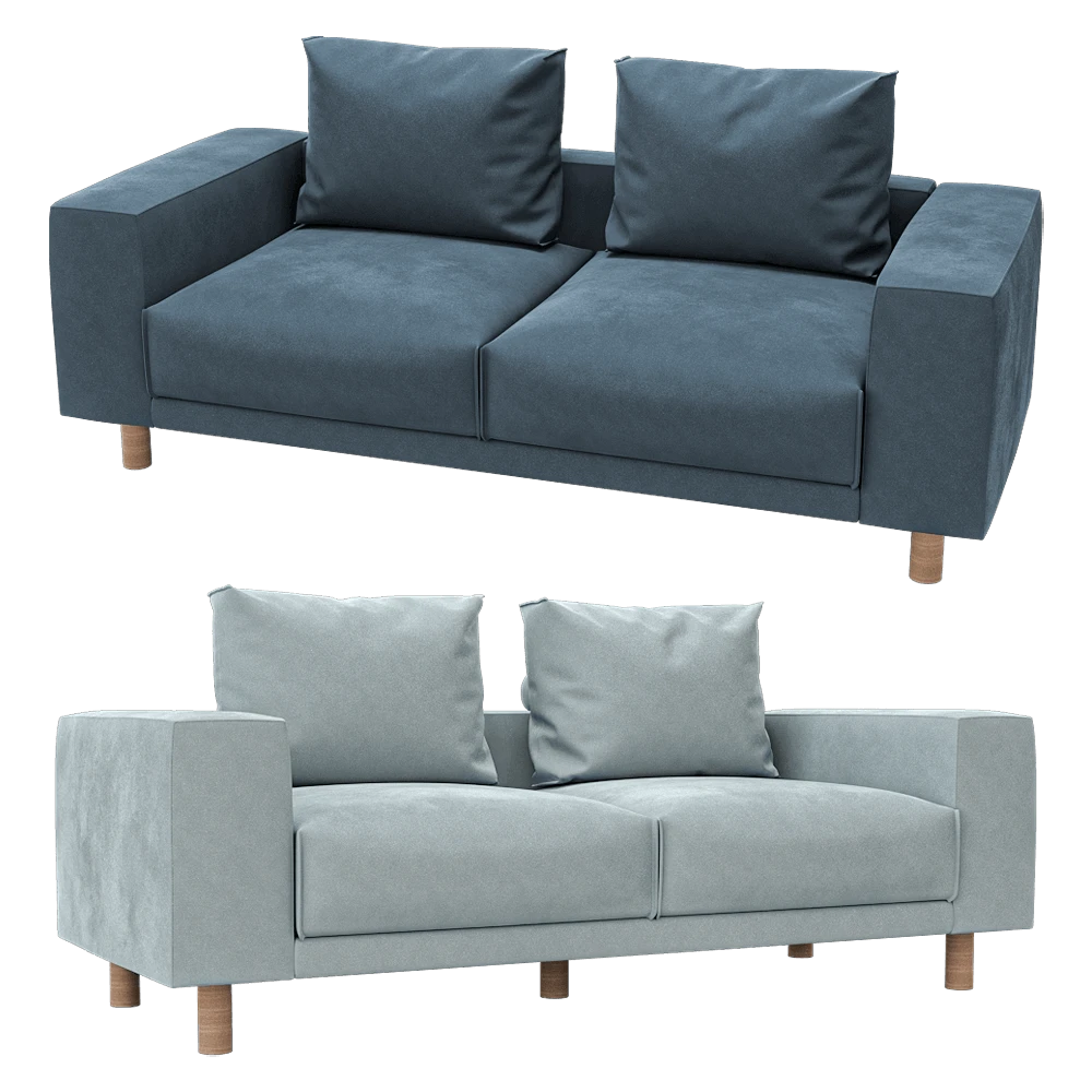 3-seat fixed sofa KULT Fran 1