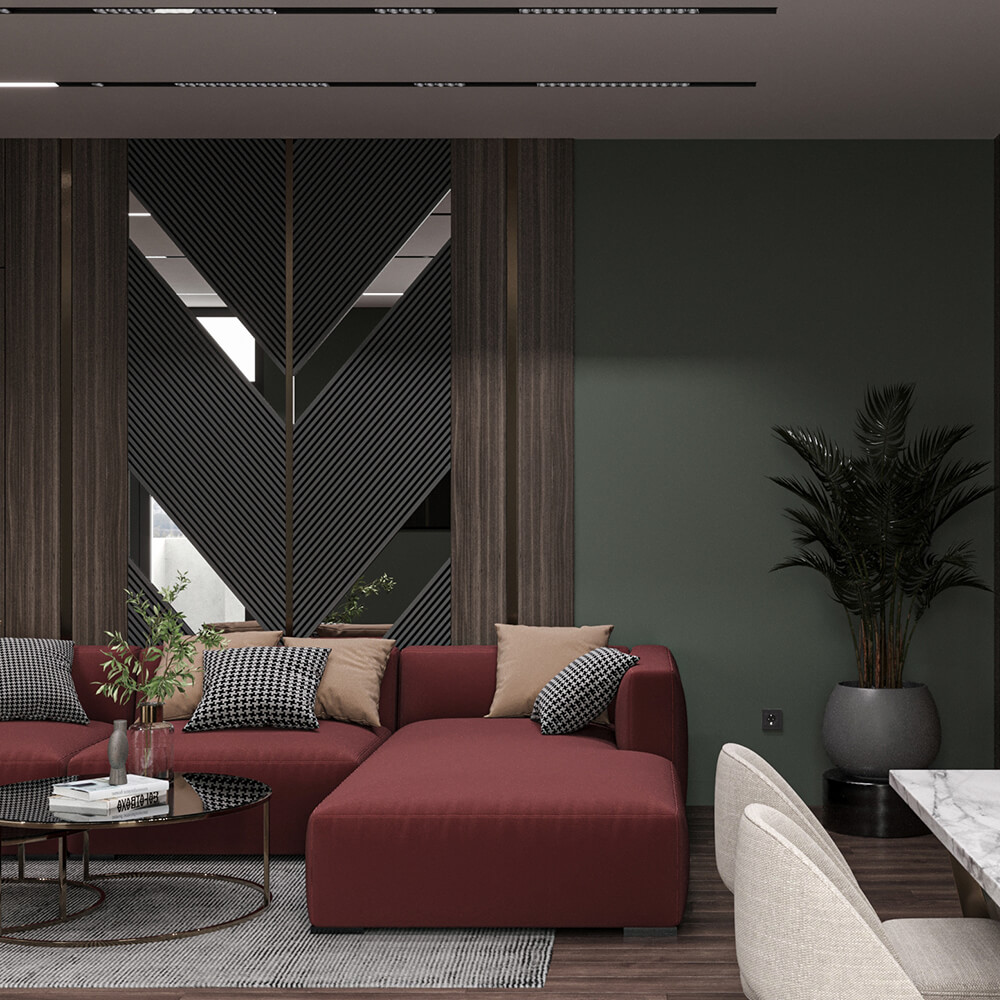 Modern living room 1