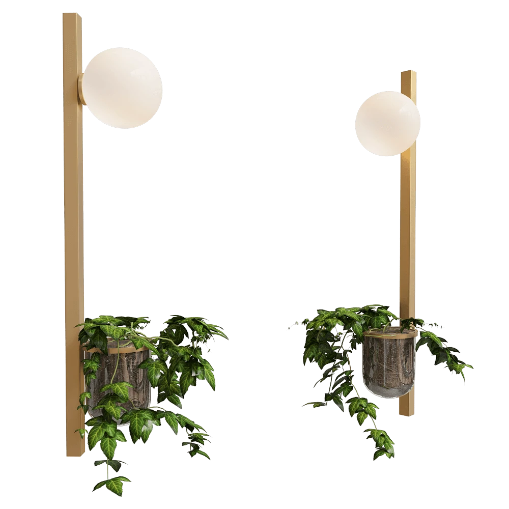 Wall Lamp Odeon Light Flower 4682/1WB