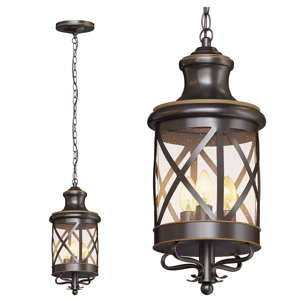 Outdoor Pendant Lamp Odeon Light Sation 4045/3