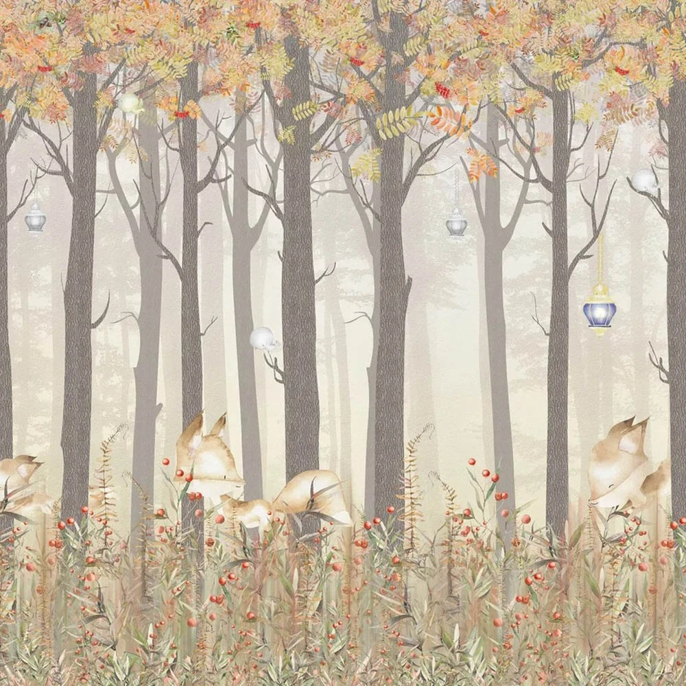 Wallpaper Wall Street Fairy Foxes