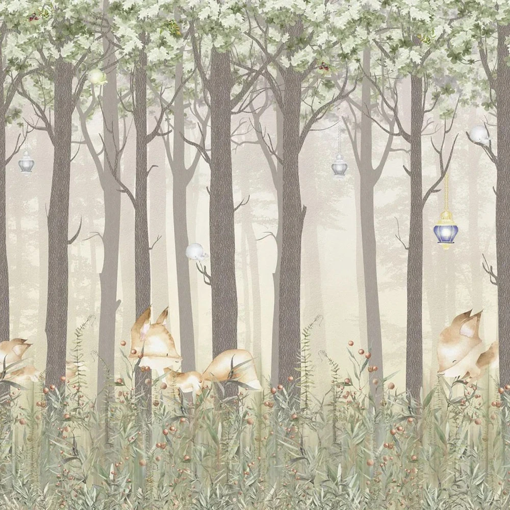 Wallpaper Wall Street Fairy Foxes (2)
