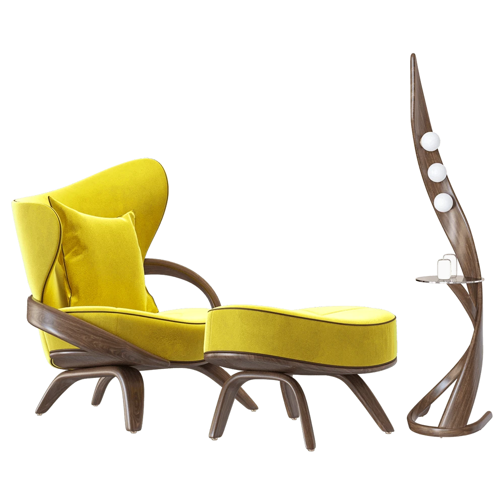 Armchairs / Floor lamp 1