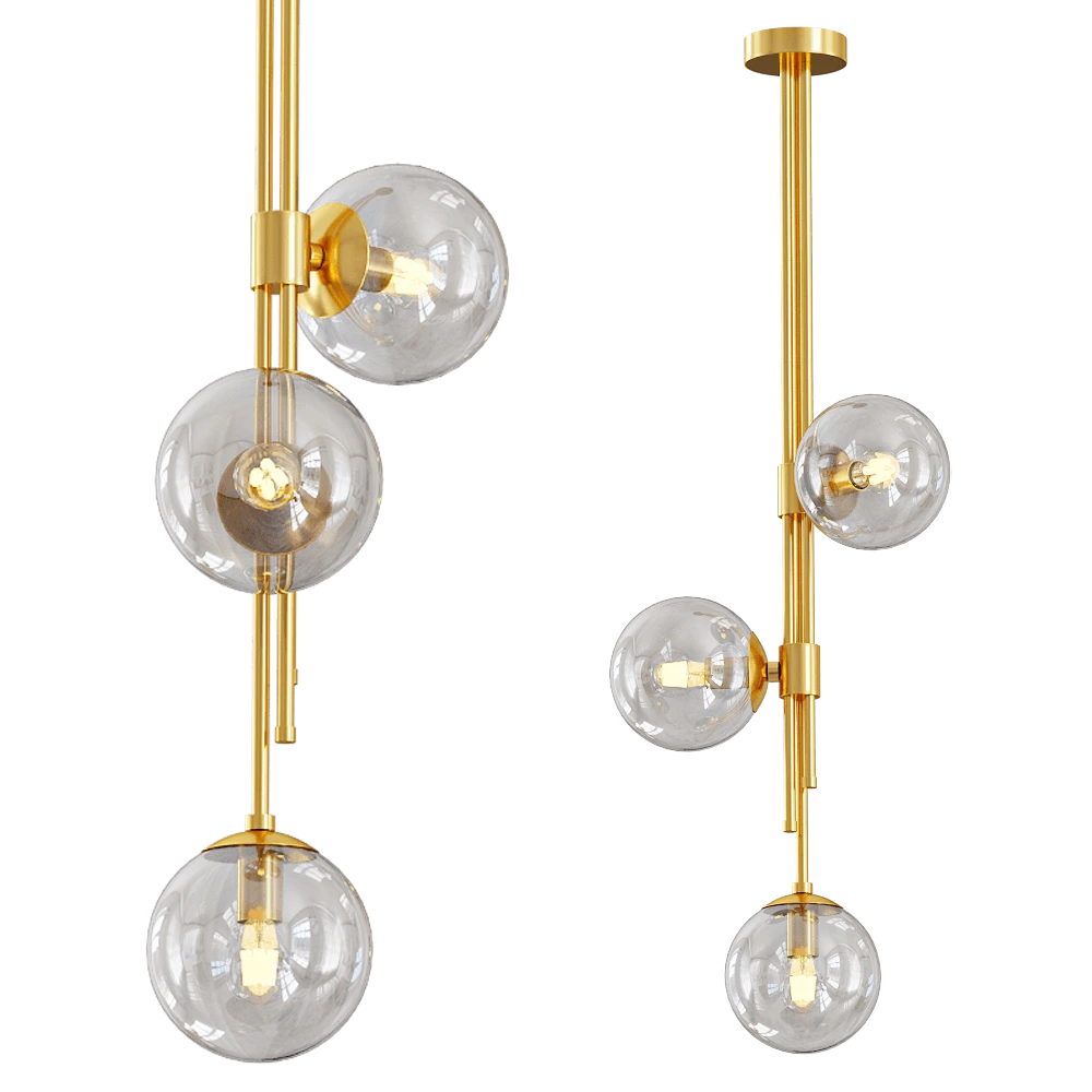 Pendant Lamp Odeon Light Brazeri 4799/3