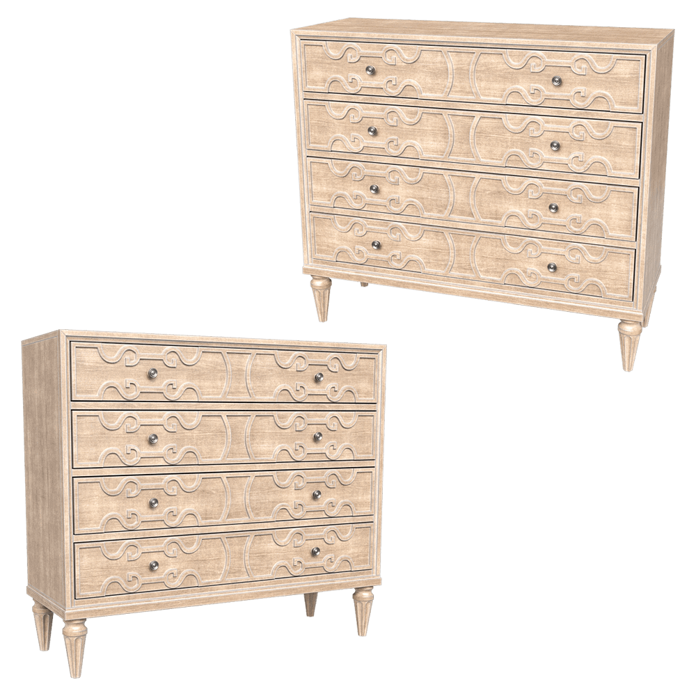 Chest Of Drawers 1drlh097 Full House Download The 3d Model 32151