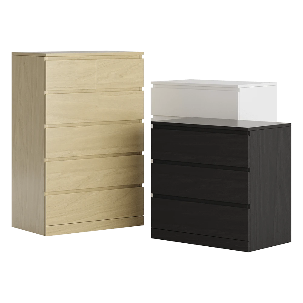 Chest of drawers Malm by Ikea