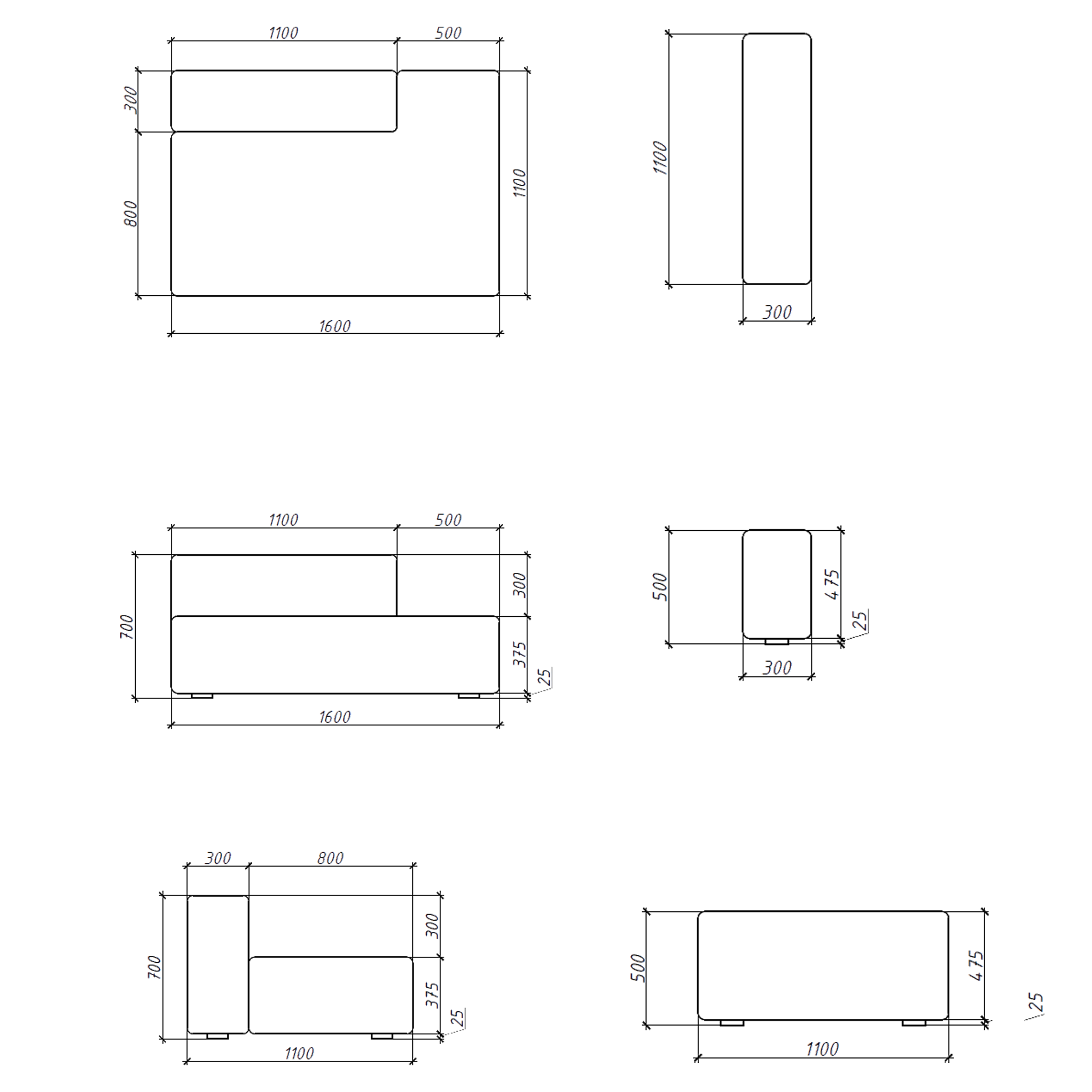 Բազմոցներ 2