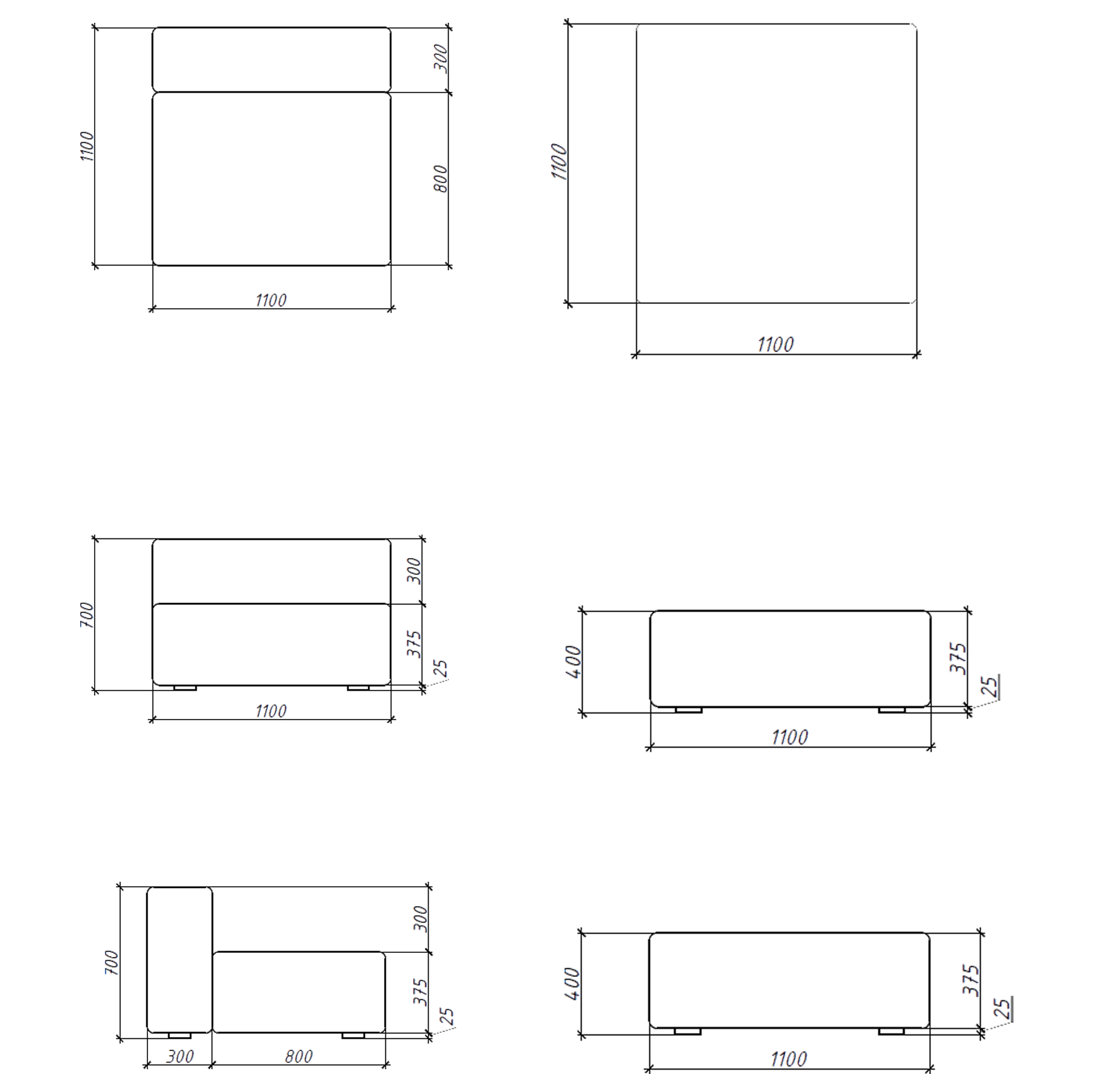 Բազմոցներ 3