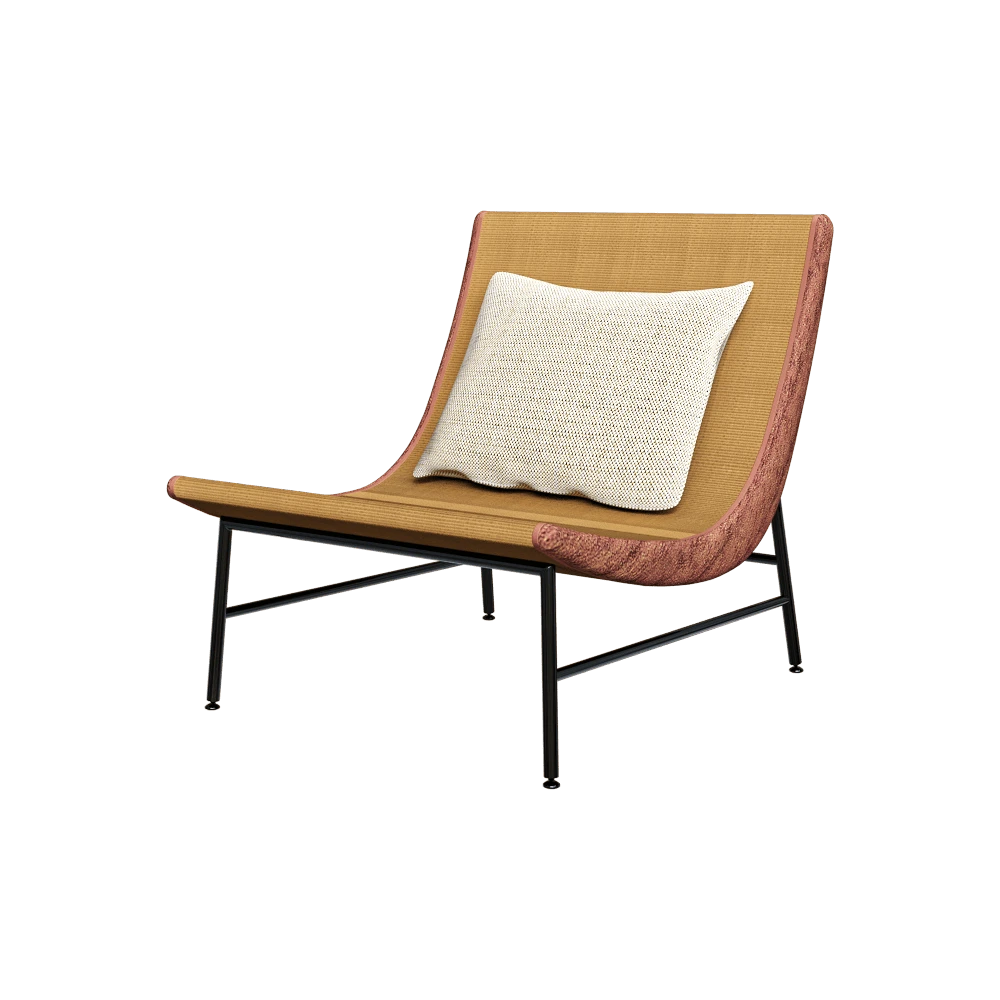 Lounge Chair Look into Nature Hazuki 1 Seater