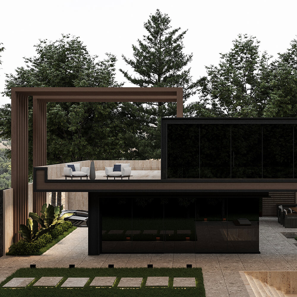 Modern private house 1