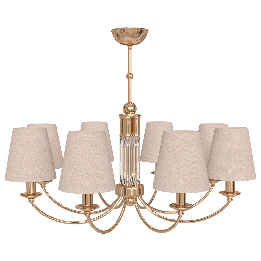 Chandelier CRYSTAL LUX Camila SP8 Gold
