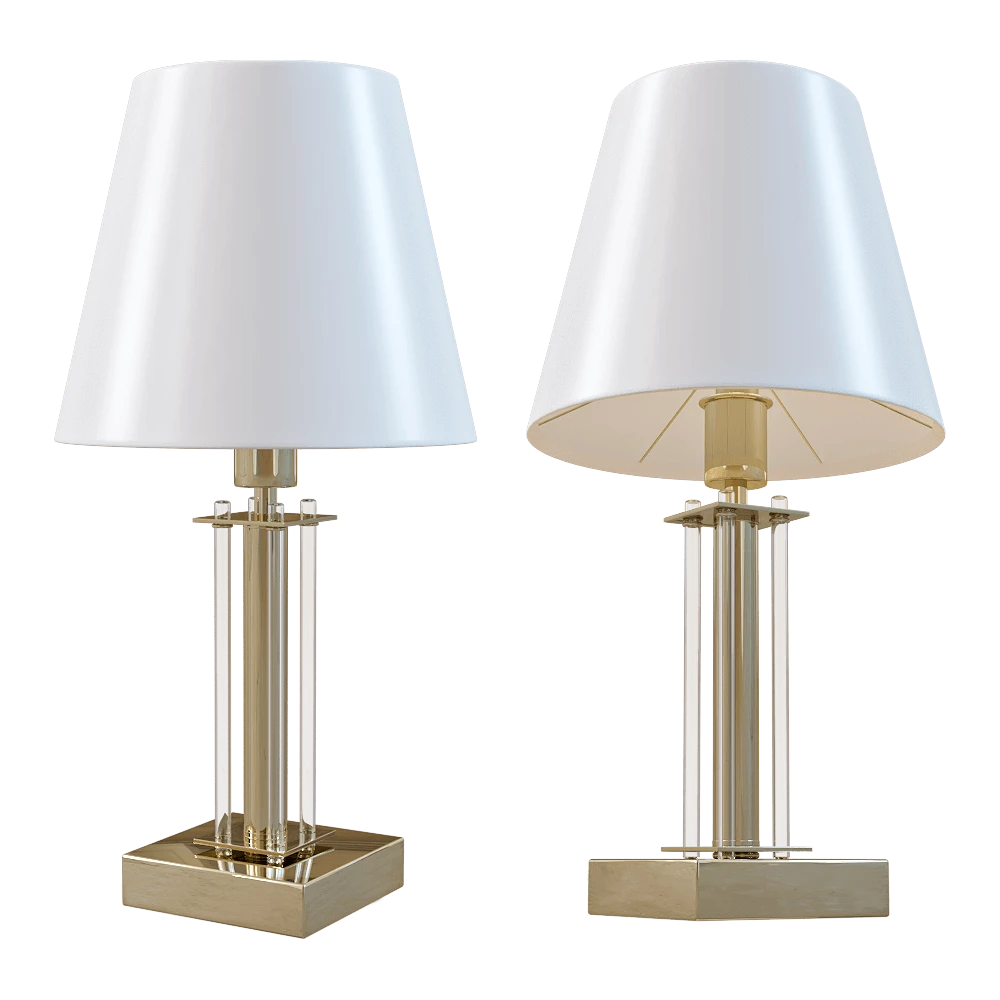 Table lamp CRYSTAL LUX Nicolas LG1 Gold/White