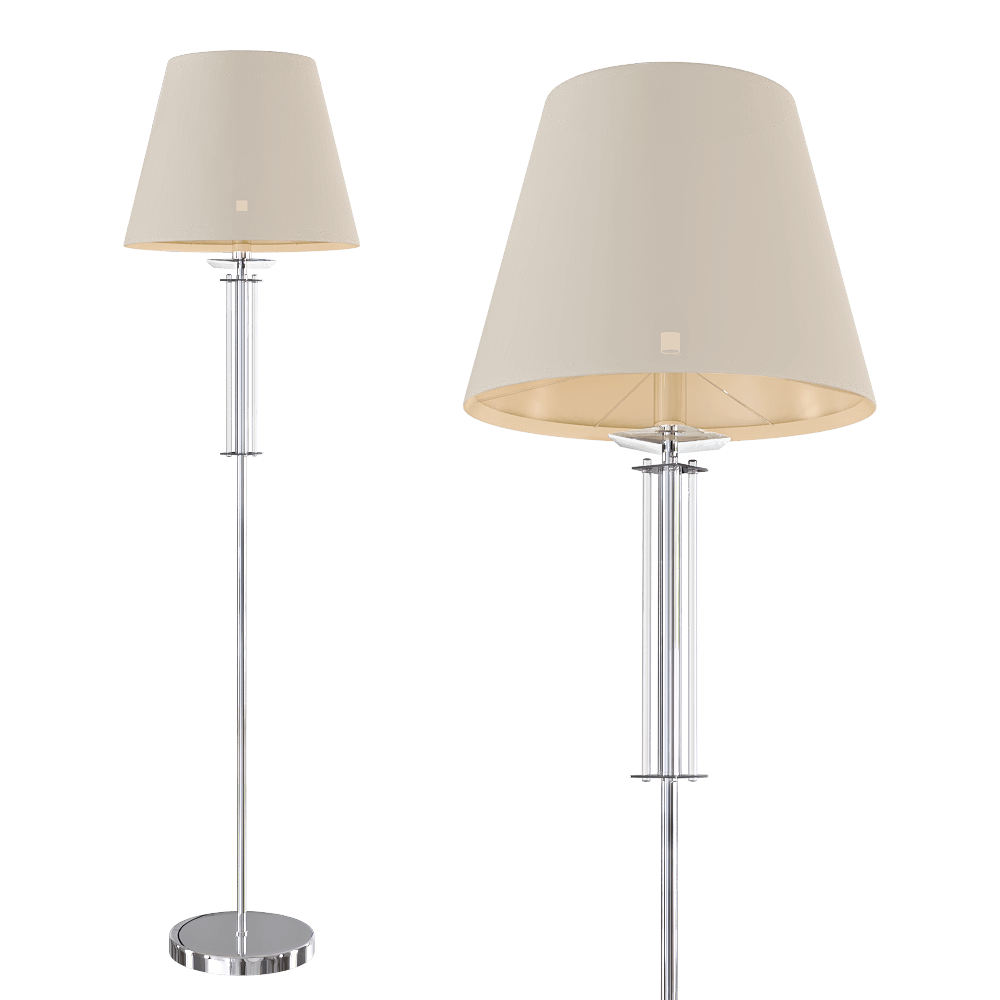 Floor lamp Nicolas PT1 Nickel/White 1