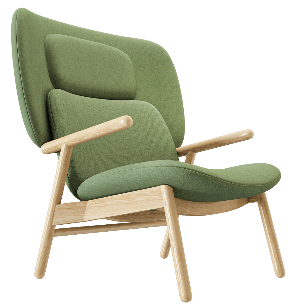 Armchair Cosh with high back 1