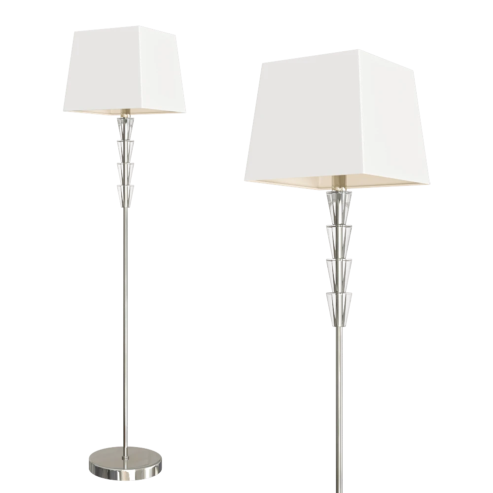 Floor lamp CRYSTAL LUX Marsela PT1 Nickel