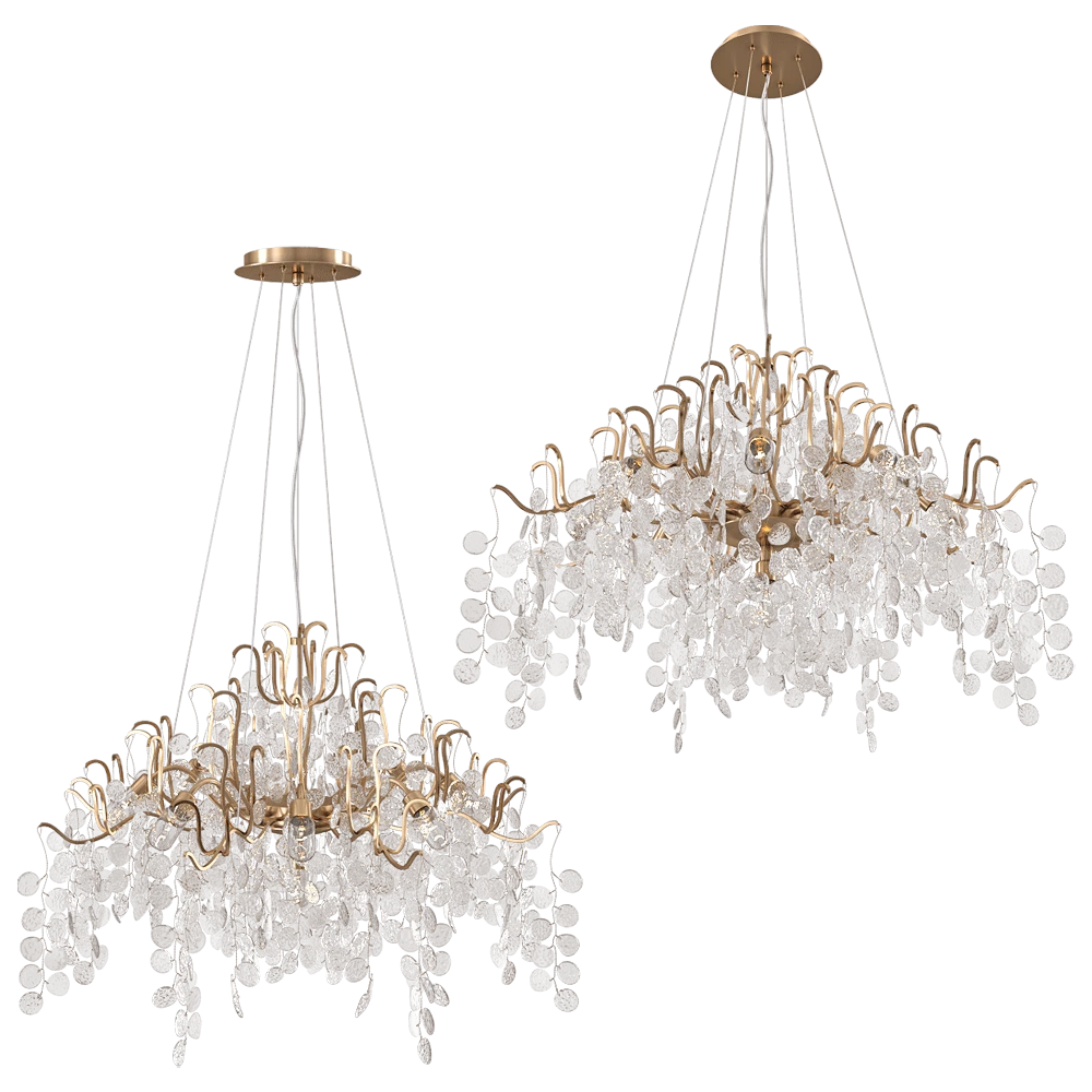 Chandelier CRYSTAL LUX Tenerife SP9 Gold