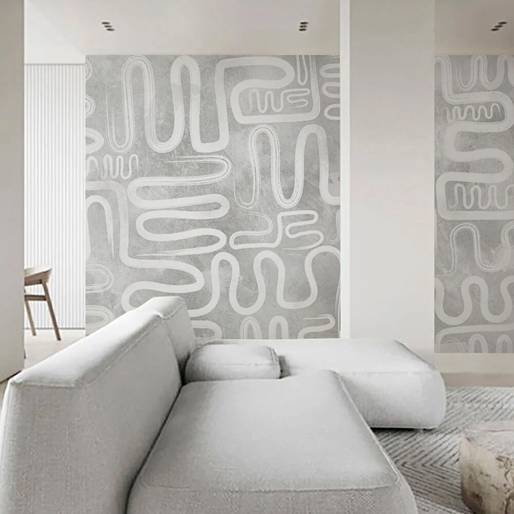 Wallpaper Creativille 8302 grunge curves (2)