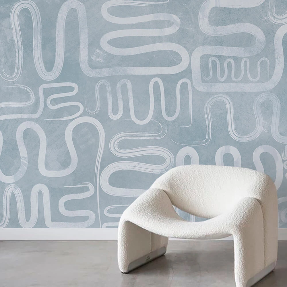 Wallpaper Creativille 8302 grunge curves (4)