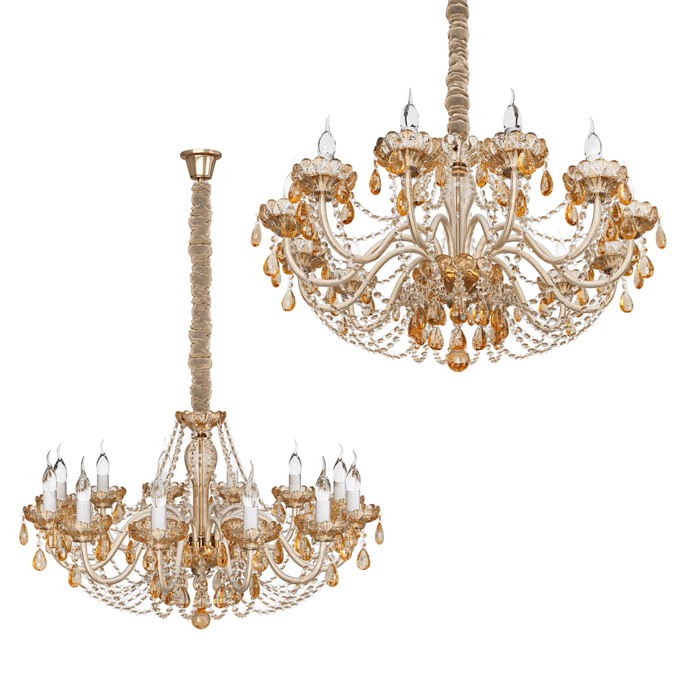 Chandelier FAVOURITE Brandy 1738-12P