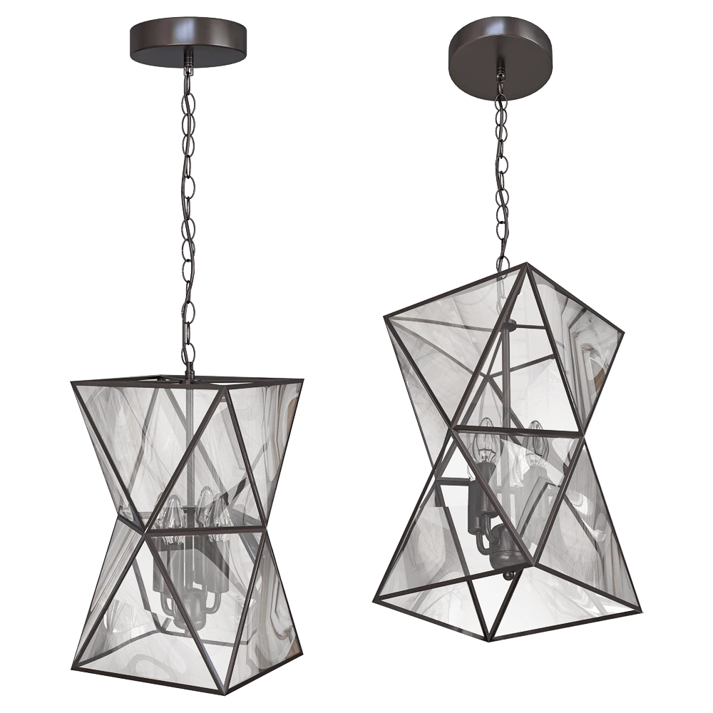 Chandelier FAVOURITE Polihedron 1919-4P