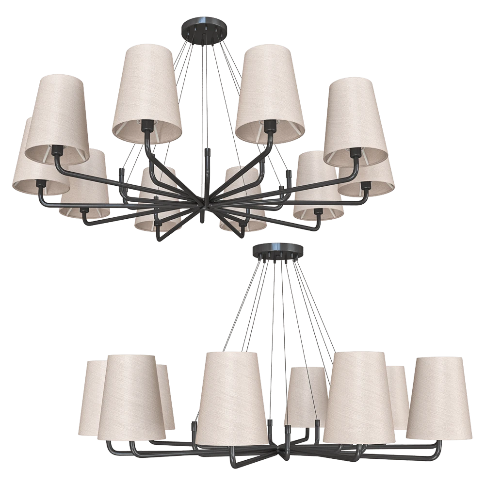 Chandelier FAVOURITE Pfefferling 2364-10P