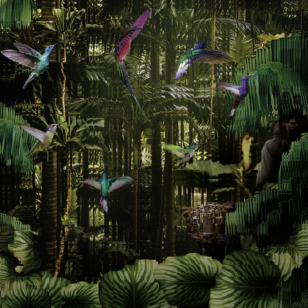 Wallpaper Spaghetti Wall Jungle WPN 106