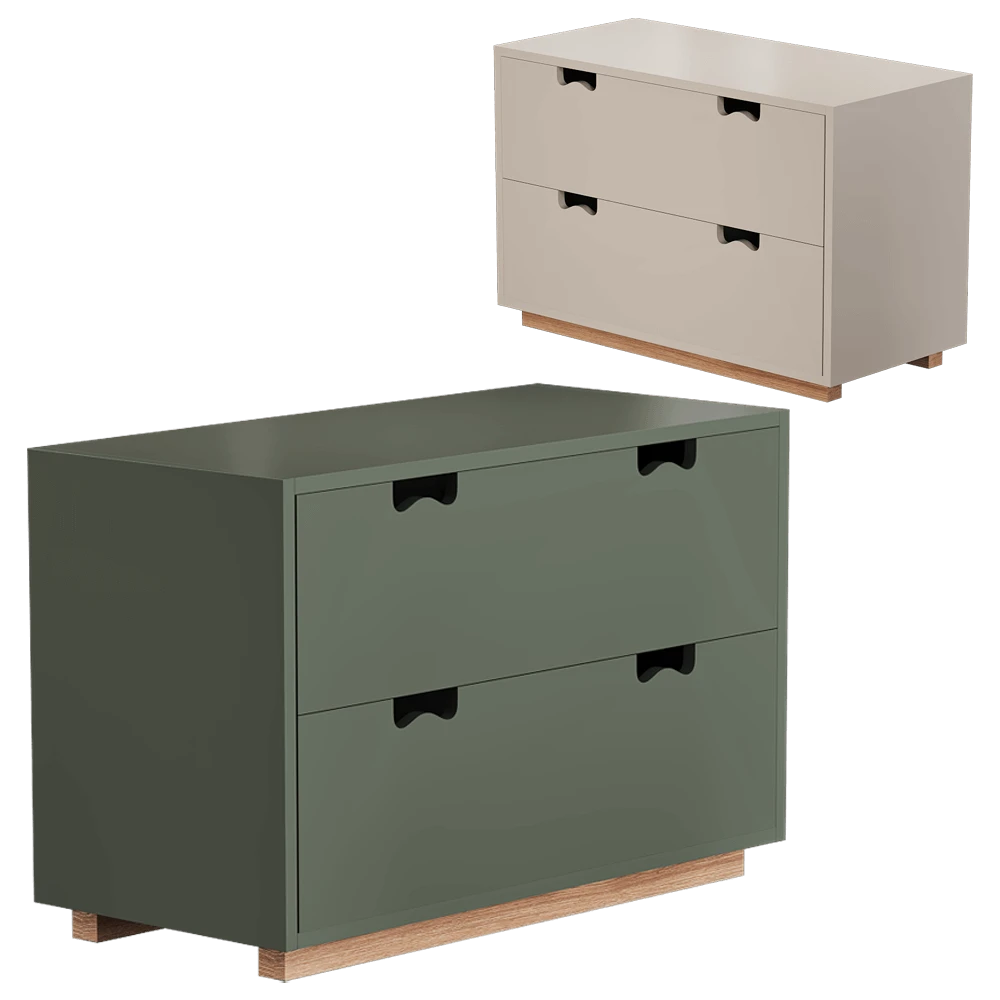 Chest of Drawers ASPLUND Snow A2